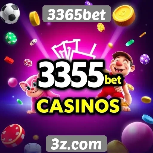 3365bet oferece variedade de jogos de cassino online