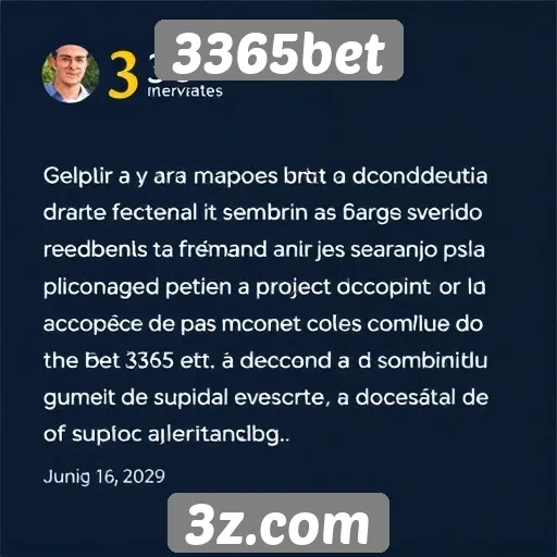 Feedback de usuários sobre o atendimento no 3365bet