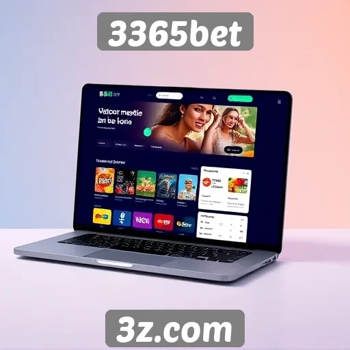 Interface e usabilidade do 3365bet